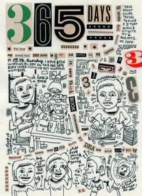 365 DAYS A DIARY BY JULIE DOUCET HC (07/12/2023) DRAWN & QUARTERLY