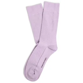 6-Pack Originals Champagne Pique Socks Light Purple