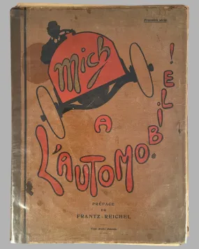 A l'Automobile portfolio of lithographs, 1907 by Mich (Michel Liedaux)