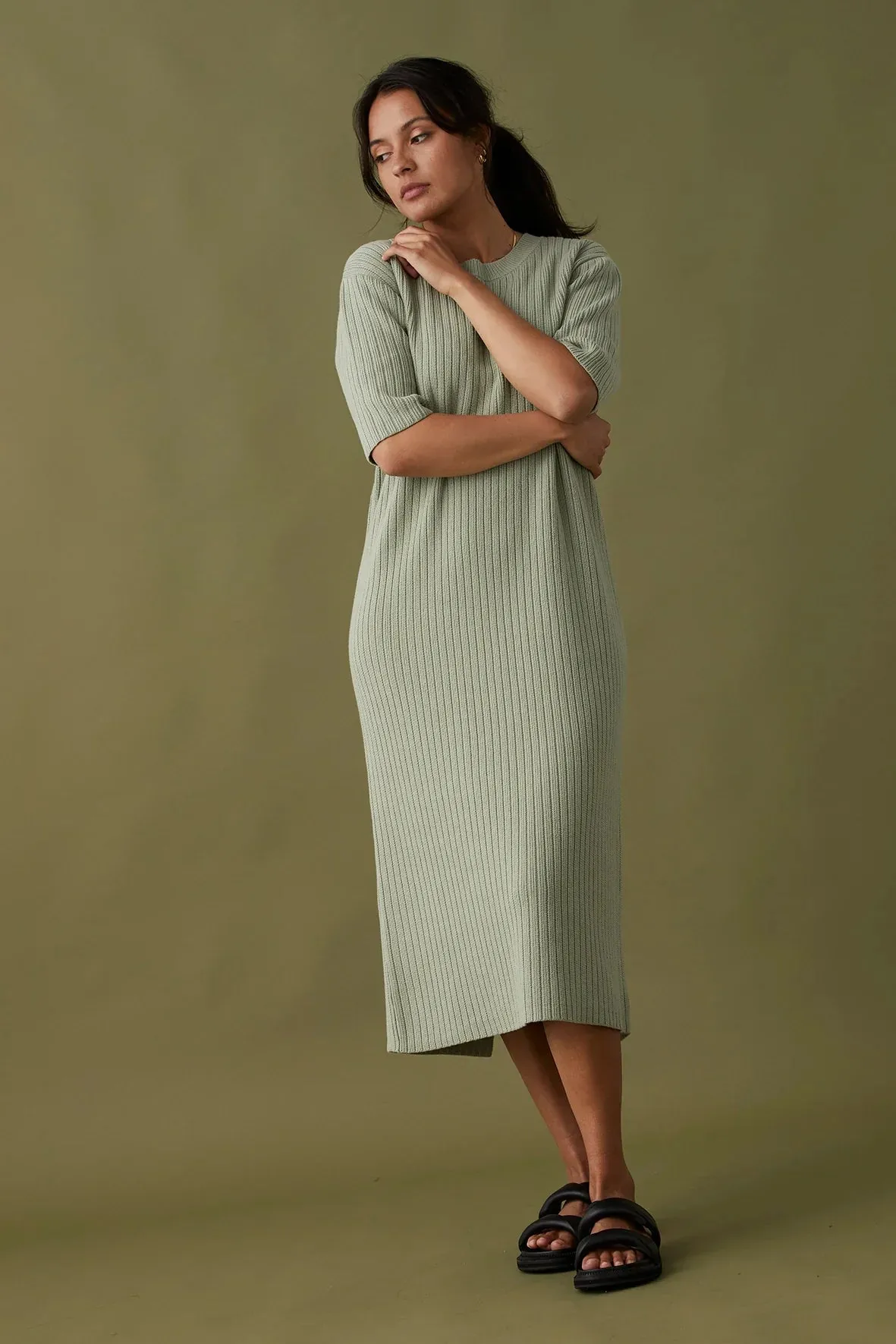 Arcaa adaline dress- sage