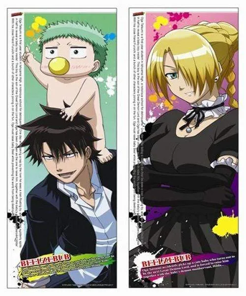 Beelzebub 2pcs Poster Set - Baby Beel, Tatsumi Oga, Hilda (Portrait)