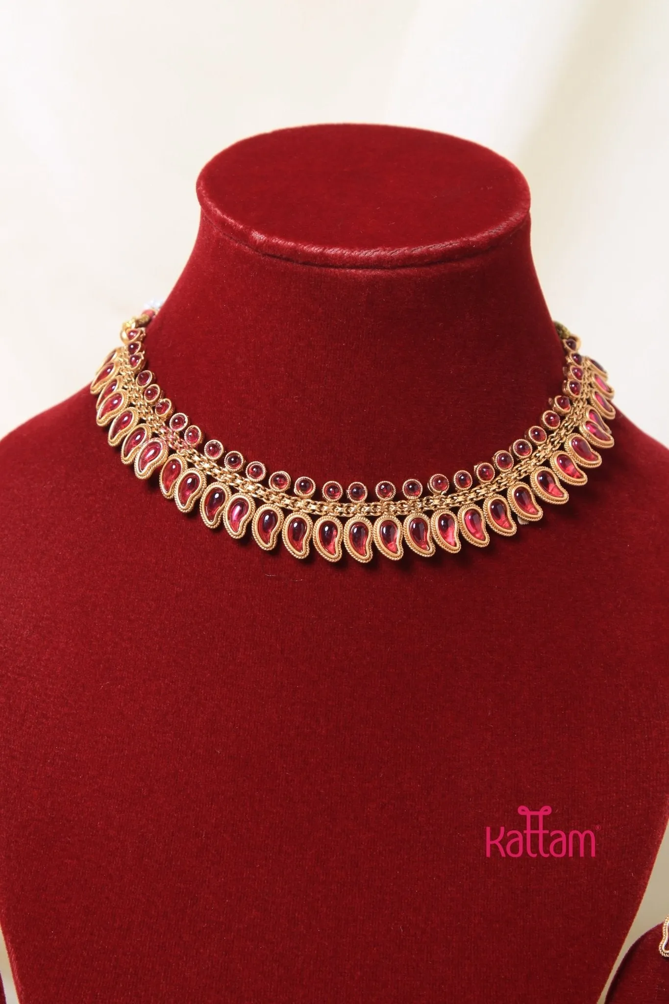 Budgetted Ruby Manga Choker