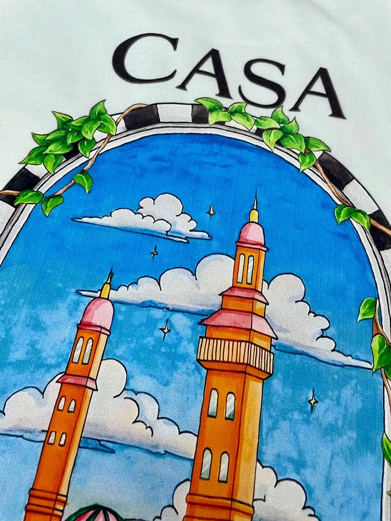 CASABLANCA Vue De Damas T-Shirt