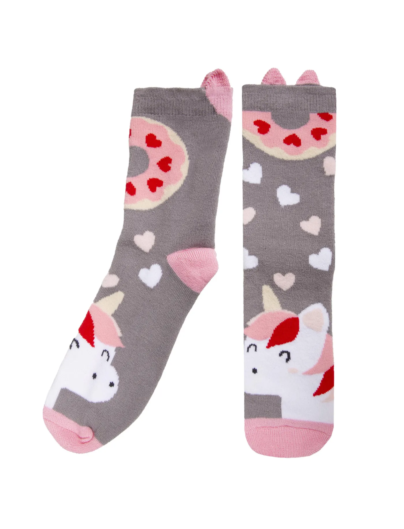 Chaussettes antidérapantes Enfant Licorne 27/34