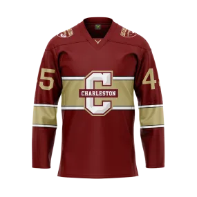 College of Charleston Custom Authentic Home Replica Jersey