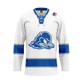 Delaware Hockey Sublimated with Twill Replica Jersey