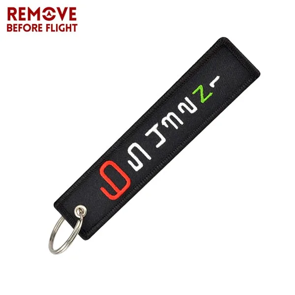 Fashion Motorcycle Cars Keychain Embroidery Real Men Like Curves Keyring Key Fobs OEM Jewelry Key Chain for Chaveiro Para Moto