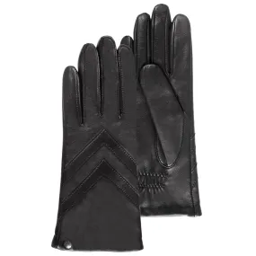 Gants Femme chevrons Noir