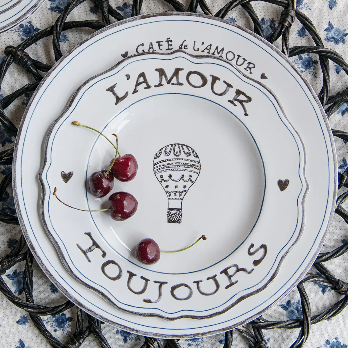 L'Amour Toujours Dinner Plate