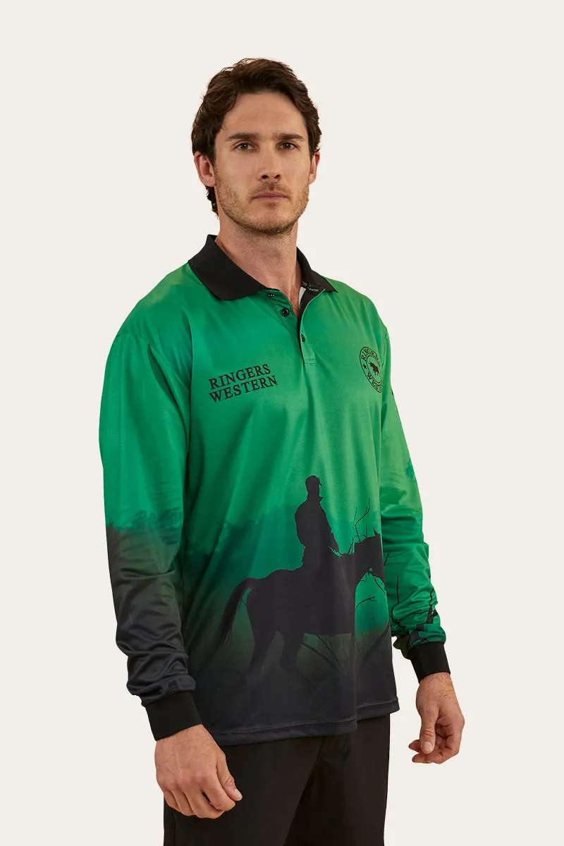 Long Days Unisex Fishing Jersey - Green