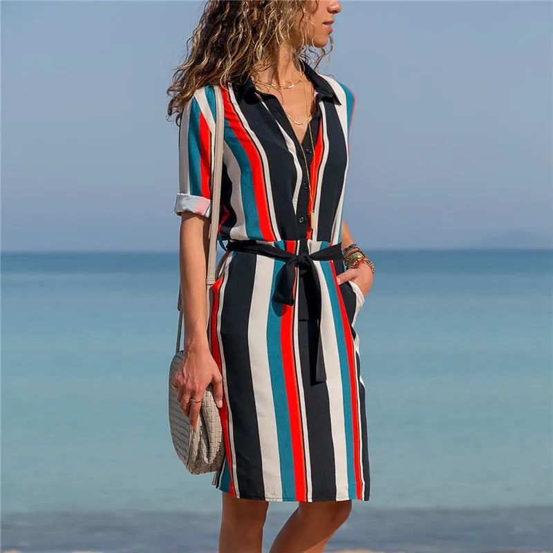 Long Sleeve Beach Dresses