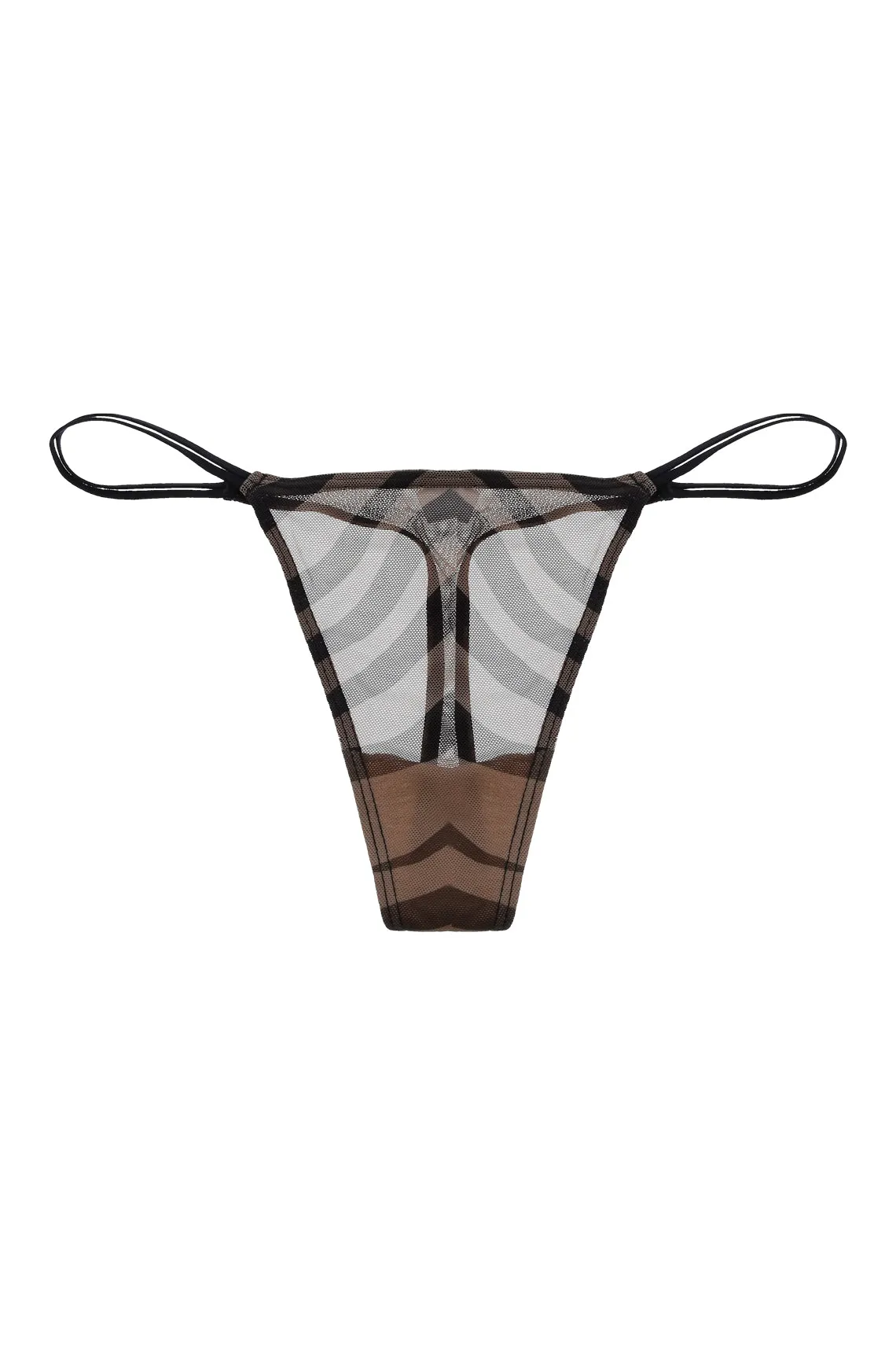 Panty crudo con diseño animal print para mujer