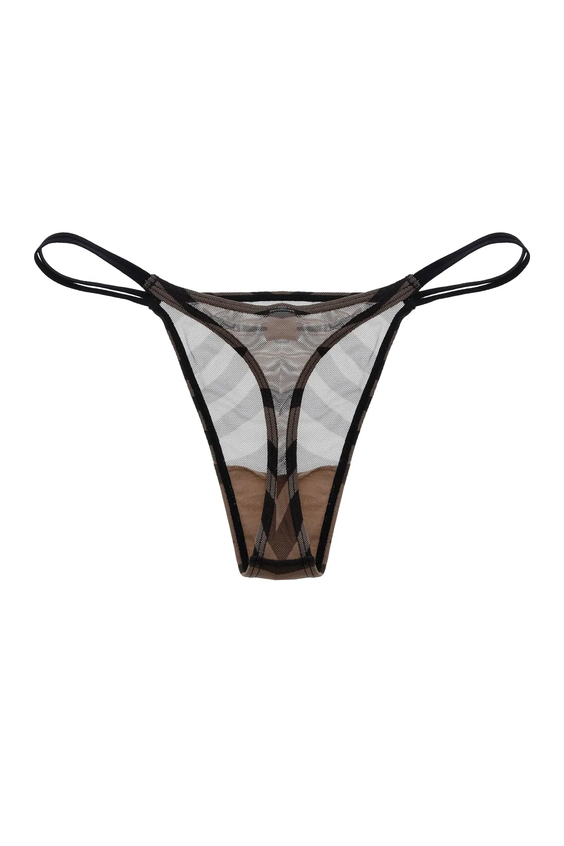 Panty crudo con diseño animal print para mujer