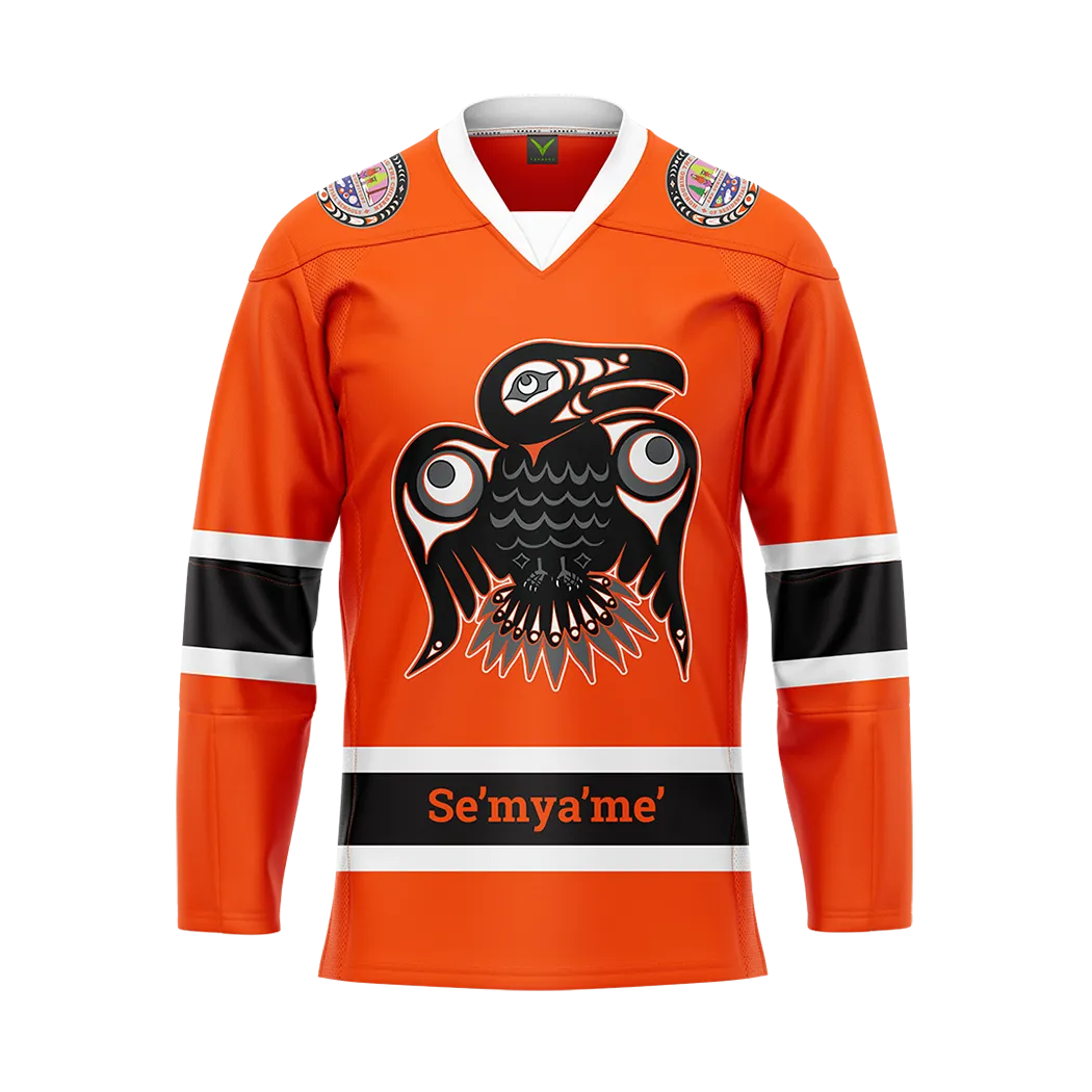 Semiahmoo Full Tackle Twill Authentic Replica Jersey