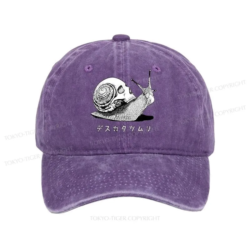 Tokyo-Tiger Death Snail Manga Washed Cap