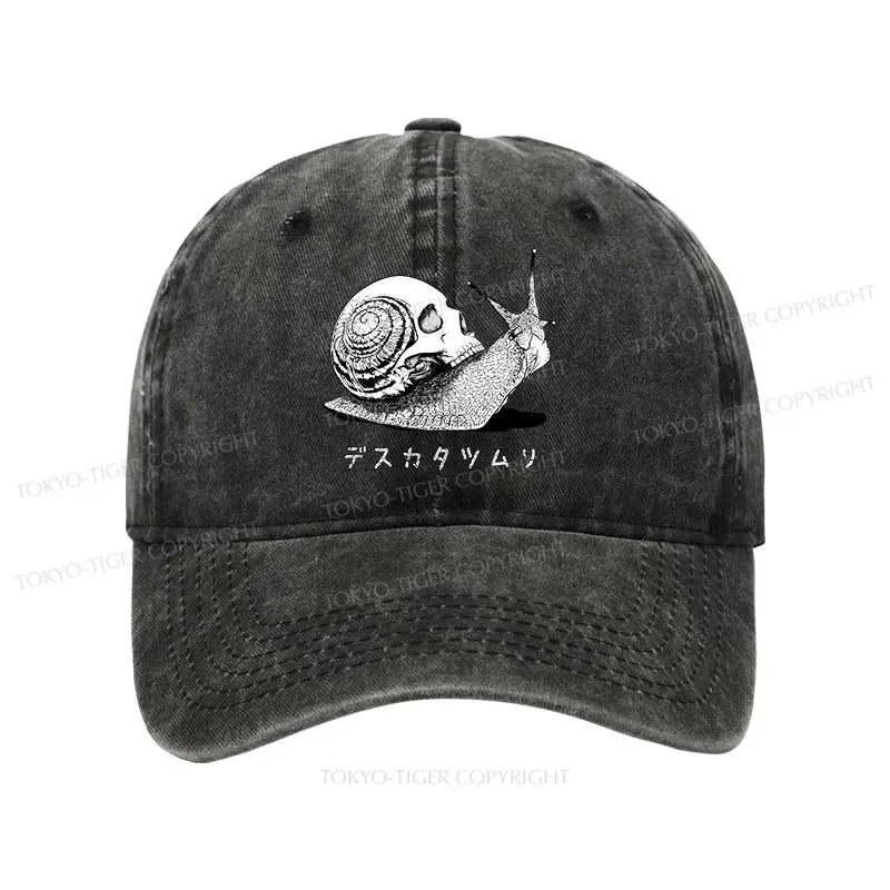 Tokyo-Tiger Death Snail Manga Washed Cap