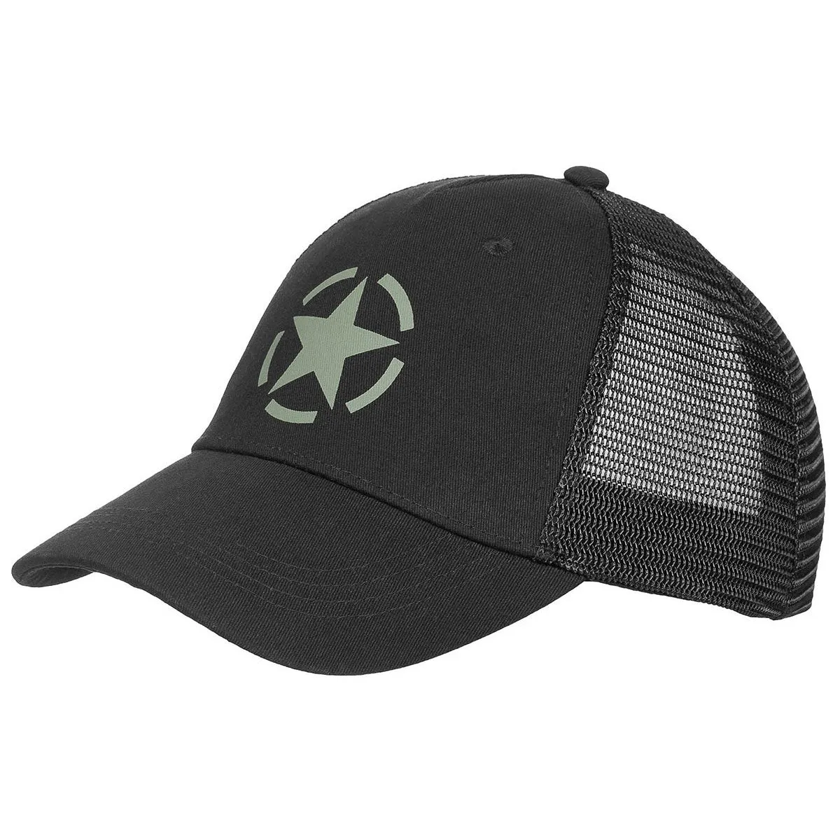 Trucker Cap, black, verstelbaar