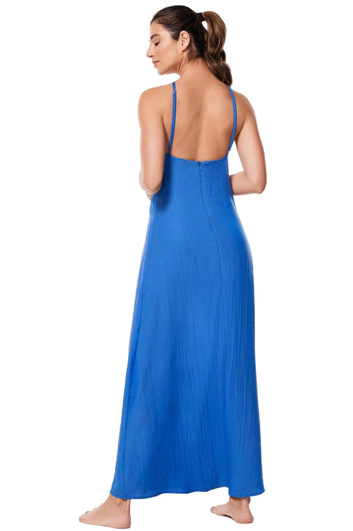 VESTIDO MAXINE BLUE